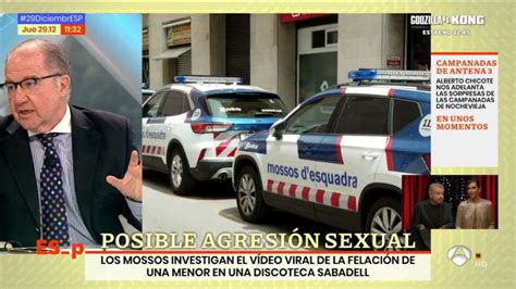 felacion discoteca|Los Mossos investigan como agresión sexual la felación en una。